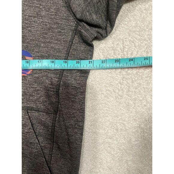 Adidas Hoodie Logo‎ Pull Over Sports Sweatshirt,  Gray Womens Small - Picture 9 of 12